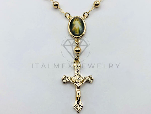 Pulsera Elegante - 102099 - Misterio de Jesucristo Nuestro Señor Oro Laminado 18K