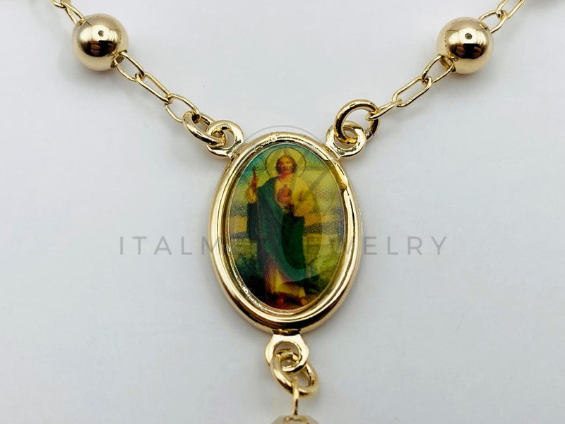 Pulsera Elegante - 102098 - Misterio de San Judas Tadeo Oro Laminado 18K