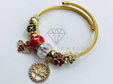 Pulsera de Lujo - 105854 - Pulsera PDR Abeja y Arbol de la Vida Oro Laminado 18K