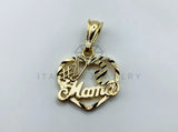 Dije de Lujo - 105735 - Dije Corazon #1 Mamá Oro Laminado 18K