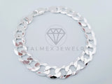 Pulsera Cubana Miami 10mm - Plata .925