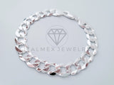 Pulsera Cubana Miami 10mm - Plata .925