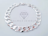 Pulsera Cubana Miami 10mm - Plata .925