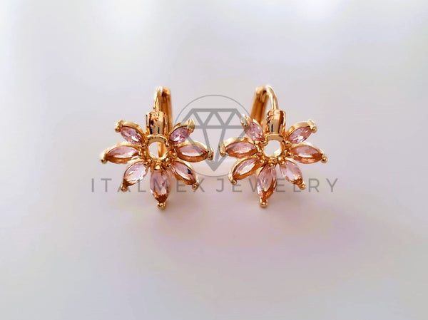 Arete Largo de Oro Laminado 18K – ItalMex Jewelry