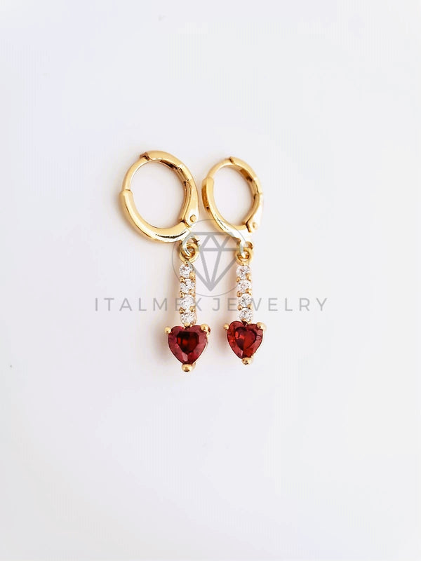 Arete Largo de Oro Laminado 18K – ItalMex Jewelry