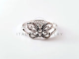 Anillo de Dama - 104463 - Anillo Mariposa Filigrana en Plata .925