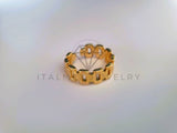 Anillo de Lujo -103770 - Diseño Estilo Rolex Oro Laminado 18K